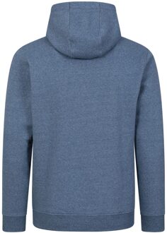 Heren Dorset Effen Hoodie (Blauw) - maat XS