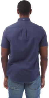 Heren Drayton overhemd met korte mouwen (Middernacht) Navy