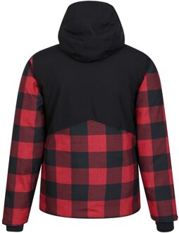 Heren Drayton Waterdichte Ski jas (Rood/zwart) - maat