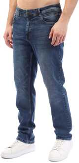Heren Duck and Cover Hydras Straight-Fit jeans in blauw - 36W/30L
