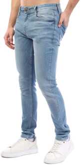 Heren Duck and Cover Maylead LW Slim-Fit jeans in blauw - 40W/32L