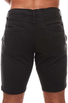 Heren Duck and Cover Moreshore Chino Short in Zwart