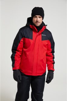 Heren Dusk III Ski jas (Actief Rood/Zwart) - L