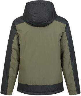 Heren Dusk III Ski jas (Donkere kaki/zwart) - L