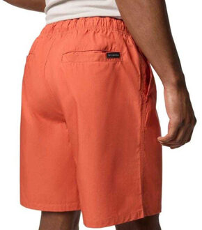 Heren easy washed shorts Oranje - M