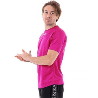 Heren eén t-shirt Roze - S