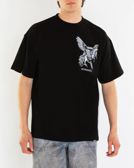 Heren elegance in motion t-shirt Zwart