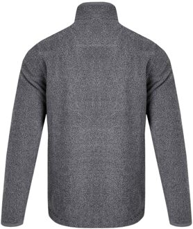 Heren Errill Textured Eco Friendly Quarter Zip Fleece Top (Vorstgrijs)