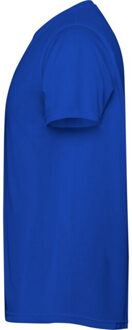 Heren estoril t-shirt met korte mouwen Blauw - XL