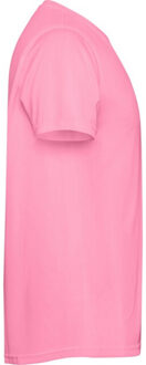 Heren estoril t-shirt met korte mouwen - maat S Roze