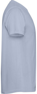 Heren estoril t-shirt met korte mouwen - maat XXL / XXXL Blauw