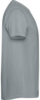 Heren estoril t-shirt met korte mouwen - maat XXXL Grijs