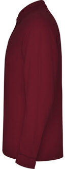 Heren estrella poloshirt met lange mouwen - maat XXL / XXXL Rood