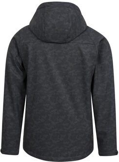 Heren Exodus Doucheproof Soft Shell Jas (Zwart) - maat