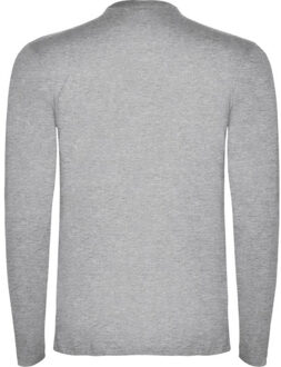 Heren extreme t-shirt met lange mouwen Grijs - XXL / XXXL