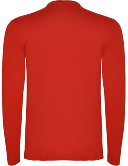 Heren extreme t-shirt met lange mouwen Rood - XXL / XXXL