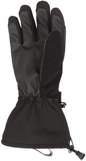 Heren Extreme Waterdichte Softshell Skihandschoenen (Zwart)