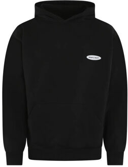 Heren f*ck off hoodie - maat S Zwart