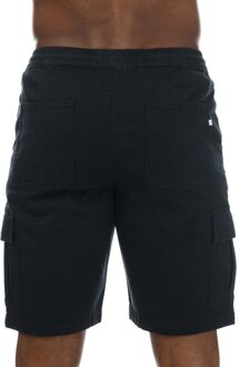 Heren Farah Crane Cargo Short in marine Navy - XL