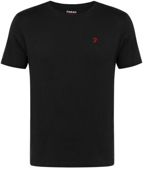 Heren Farah Dani 2 Pack T-shirts in Zwart