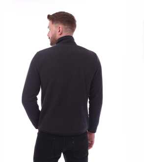 Heren Farah Rush 1/4 Zip Fleece in marine Navy