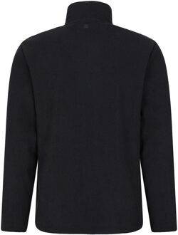Heren Farland Fleece gevoerde Half Zip Midlayer (Zwart) - maat XS