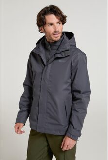 Heren Fell II 3 in 1 jas (Grijs) - maat 3XL