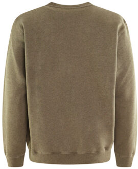 Heren felpa girocollo costina Grijs - XL