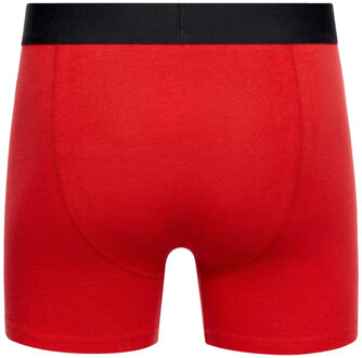 Heren Fiery Boxershorts (Set van 3) (Geel/Rood/Zwart)