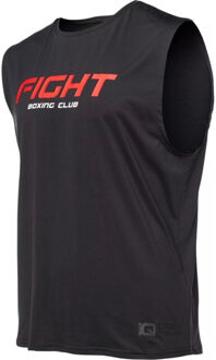 Heren fighton tank top Zwart - XXL / XXXL