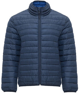 Heren finland gewatteerde jas Blauw - XXL / XXXL