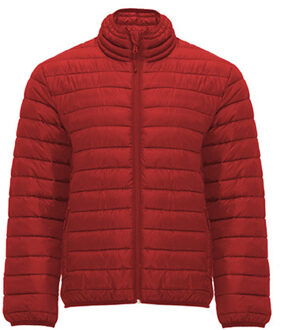 Heren finland gewatteerde jas Rood - XXL / XXXL