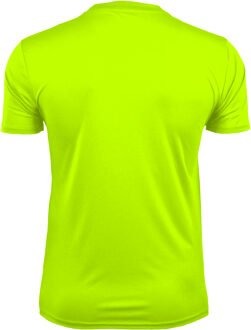 Heren Fitness Functioneel T-shirt Sport Outdoor Geel