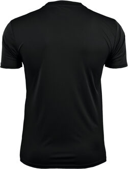 Heren Fitness Functioneel T-shirt Sport Outdoor Zwart - XL