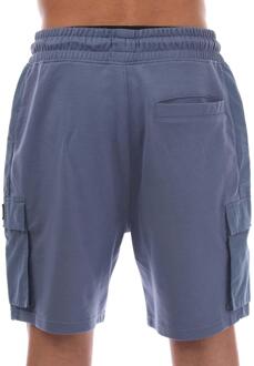 Heren Flamengo Pocket Shorts (Blauw) - L
