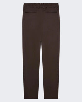 Heren flannel stretch tapered trouse Bruin - M