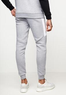 Heren Fleece Joggers Zwart/Grijs