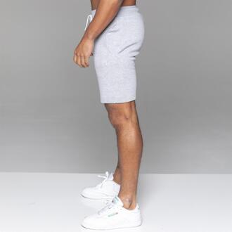 Heren Fleece Korte Broek Grijs - maat