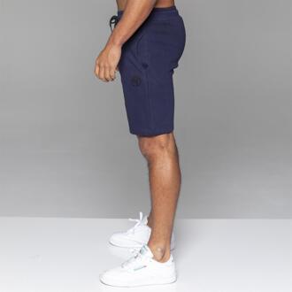 Heren Fleece Korte Broek Navy