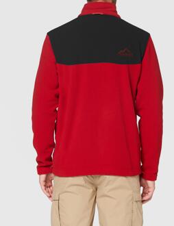 Heren fleecejack Ivalo Rood - 3XL