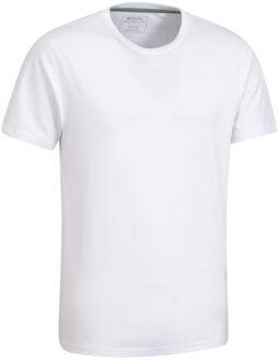 Heren Flint Crew Neck T-Shirt (Pakket van 2) (Wit/Zwart)