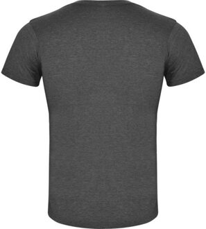 Heren fox heather t-shirt met korte mouwen Grijs - L