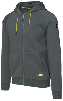 Heren frane full zip hoodie Grijs - M