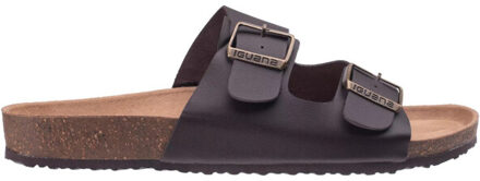 Heren frisso leren sliders Bruin - 43