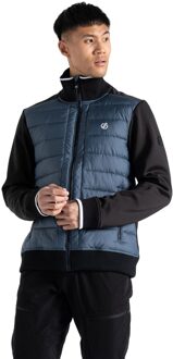 Heren frost gewatteerd hybride jas Blauw - XL
