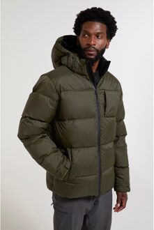 Heren Frost II Extreme Donsjack (Kaki Groen) - maat