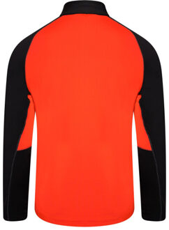 Heren fuser core stretch half zip thermo top Oranje - XXXL