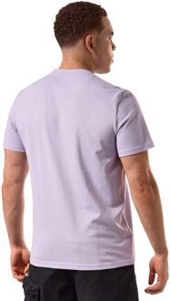 Heren Glimlach T-Shirt (Paars) - maat S