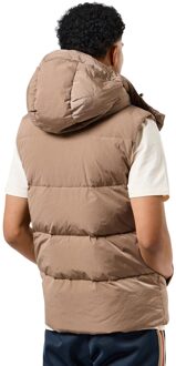 Heren Gordini donzen gilet (Bruin) - S