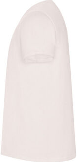 Heren gouden effen t-shirt met korte mouwen - maat L Taupe